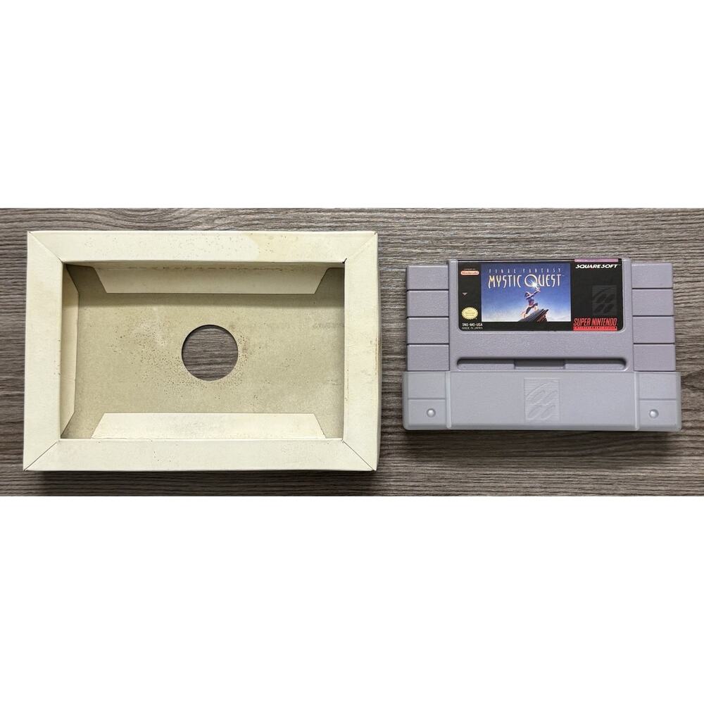 Final Fantasy Mystic Quest Super Nintendo SNES CIB Complete In Box w/ Manual - Picture 8 of 16